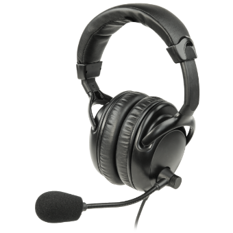 Cuffia 2 padiglioni ad alto isolamento con Microfono