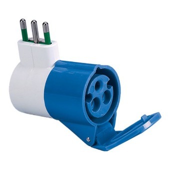 Adattatore spina 16A italiana a presa CEE da 16 A